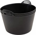 BiGDUG Flexible Plastic Storage Trug, Heavy-Duty Multi-Purpose Garden & Household Flexi Bucket